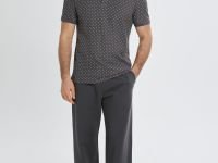 Однотонное поло из хлопка