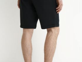 Шорты из пике, Черный