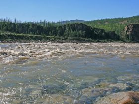 Река Индигирка. Через Ущелье Восторга и Восхищения! Маршрут: п.Усть-Нера - с.Хонуу