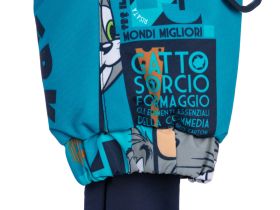 Комплект текстильный с полиуретановым покрытием для мальчиков: куртка, полукомбинезон