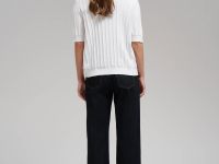 Джемпер прямого кроя из 100% хлопка