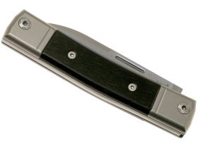 Складной нож LionSteel BestMan Drop, сталь M390, рукоять Ebony