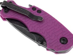 Складной нож Kershaw Shuffle, сталь 8Cr13MoV, рукоять GFN, фиолетовый