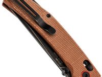 Складной нож SRM Asika 411L-MN, сталь 14C28N, рукоять микарта