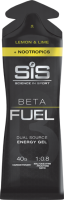 Гель улеводный с кофеином SIS BETA FUEL GEL + NOOTROPICS (60 мл Лимон и лайм)