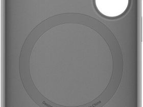 Чехол Samsung Silicone Magnet Case S26 серый