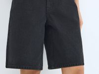 Джинсовые шорты, Серый