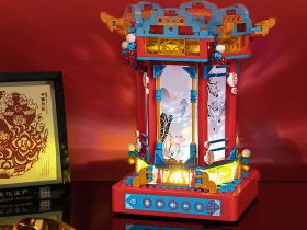 JK1188 Конструктор Музыкальная шкатулка с подсветкой