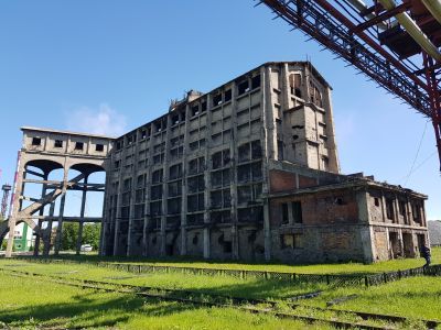 Здание углеподготовки коксохимического завода