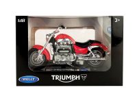 12804PW Игрушечный мотоцикл Welly Triumph Rocket III