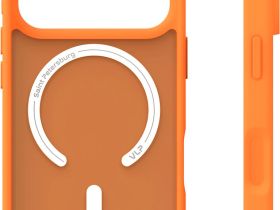 Клип-кейс VLP Lite Bloomс MagSafe для Apple iPhone 17 Pro Оранжевый
