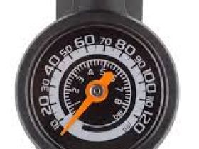 Головка для насосов Giyo Ecv-p Econo Clever Valve с манометром (черный)