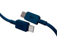Кабель VLP Nylon Cable USB-C to USB-C 1.2m Dark Blue