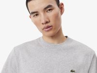 Мужская хлопковая Футболка Lacoste с коротким рукавом