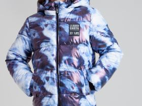 Куртка текстильная с полиуретановым покрытием для девочек