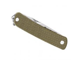 Нож Ruike S31-G, сталь 12C27, рукоять G10, зеленый