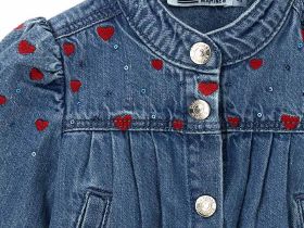 Куртка джинсовая для маленькой девочки