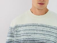 Джемпер с эффектом градиента, Синий