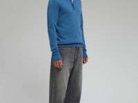 Джемпер-поло с шерстью