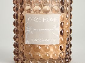 Свеча ароматическая Черная ваниль/Black vanilla