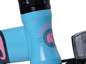 Детский велосипед Maxiscoo S007 Pro 14, год 2024, цвет Синий-Оранжевый