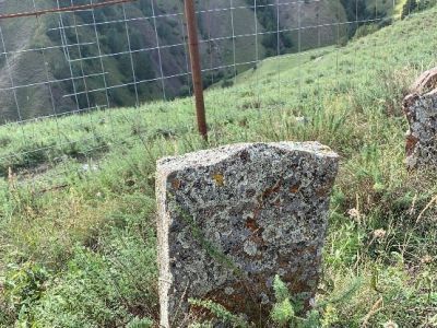 Стела № 42 раннемусульманского кладбища № 3 архитектурного комплекса "Мусийкъонгийкоте"