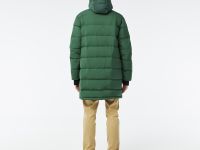 Мужская утеплённая куртка Lacoste с капюшоном