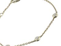 Браслет из желтого золота с бриллиантами э0301бр11159300