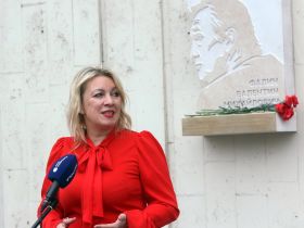 Мемориальная доска, посвящённая выдающемуся  дипломату и журналисту, открыта в Москве