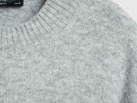 Джемпер с содержанием шерсти, Серый