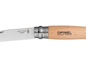 Складной Нож Opinel Stainless steel №8, нержавеющая сталь Sandvik 12C27, бук, 123080