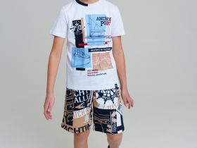 Бандана трикотажная для мальчиков, 2 шт в комплекте