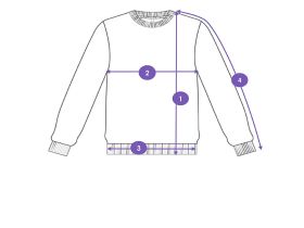 Толстовка трикотажная для девочек