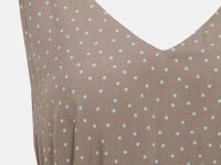 Сарафан миди приталенного силуэта с принтом в горо