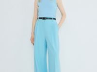 Майка из вискозы, Голубой