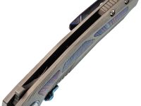 Складной нож Remette Kestrel, сталь S35VN, рукоять титан/Timascus