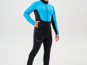 Тренировочная куртка Nordski Advance Light Blue/Black