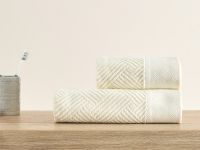 Полотенце махровое Зигзаг/Zigzag, лен