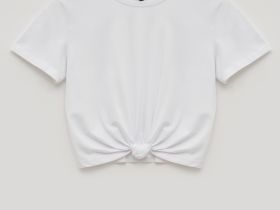 Футболка с узлом