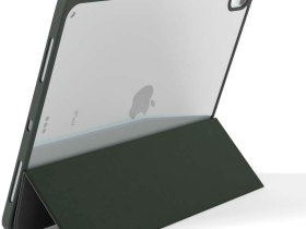 Чехол-книжка VLP Split Folio для планшета Apple iPad Air M2 13"/iPad Pro 6 12,9" Тёмно-зелёный