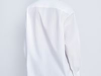 Рубашка свободного силуэта из хлопка