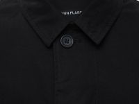 Плащ из хлопка прямого кроя