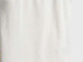 Майка с кружевом для девочек, Белый