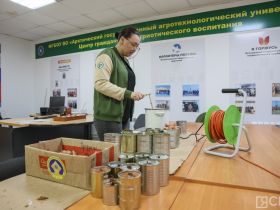 Студенты АГАТУ встретились с Героем России Дмитрием Куценко