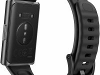 Умные часы HUAWEI Band 11 Pro чёрные, с чёрным ремешком