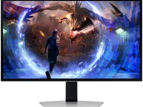 Монитор Samsung 27” OLED G6 G60SD QHD, 360 Гц серебристый