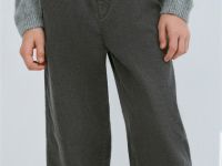 Вельветовые брюки для девочек, Серый