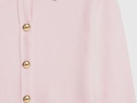 Кардиган на пуговицах, Розовый