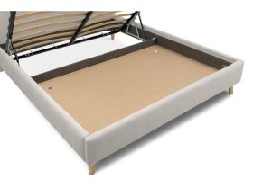 Кровать Динс 180 Букле Молочный