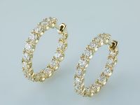 Серьги из желтого золота э0312сг03210907